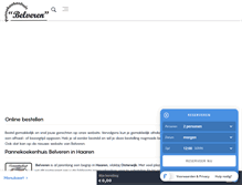 Tablet Screenshot of belveren.nl